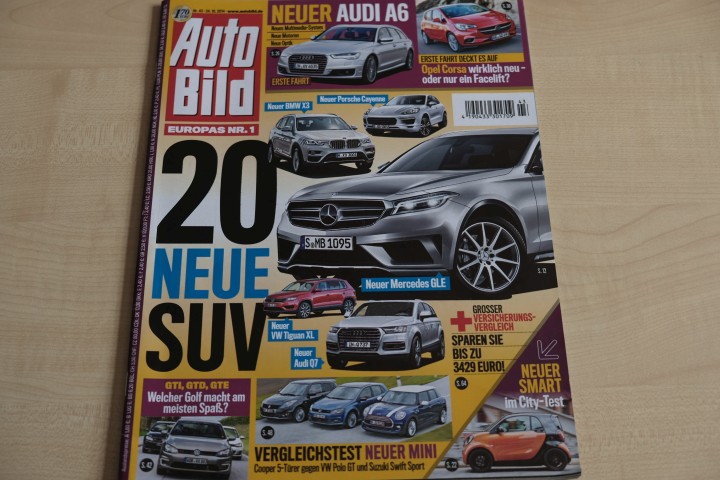 Deckblatt Auto Bild (43/2014)